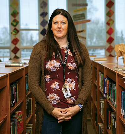 paraeducator Jennifer Pyle