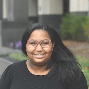 Headshot of Dajsha Williams, Kinnaman Scholarship winer