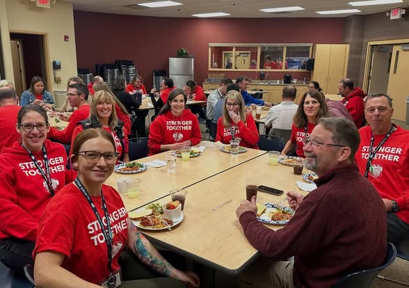 Montana Educators seated around table