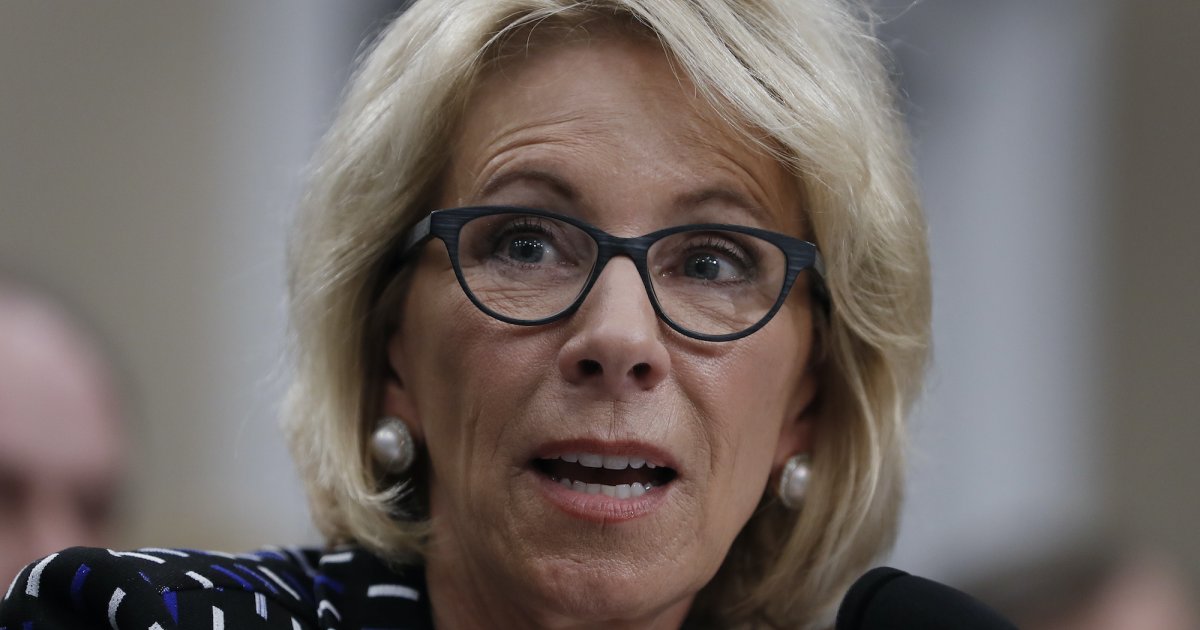 DeVos blocks aid to deserving college students, including DACA ...