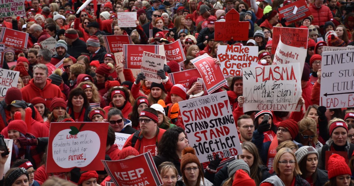 Big Indiana Teacher Protest Didn't Prompt Funding Action