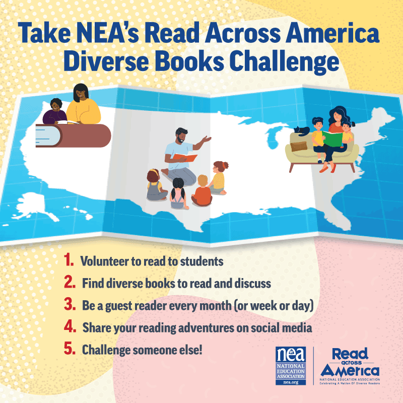 NEA’s Read Across America Diverse Books Challenge NEA