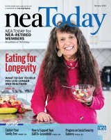 NEA Today for NEA-Retired Members magazine cover 