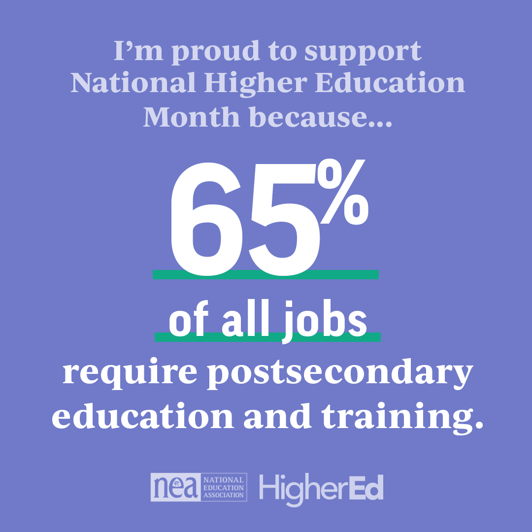 National Higher Education Month