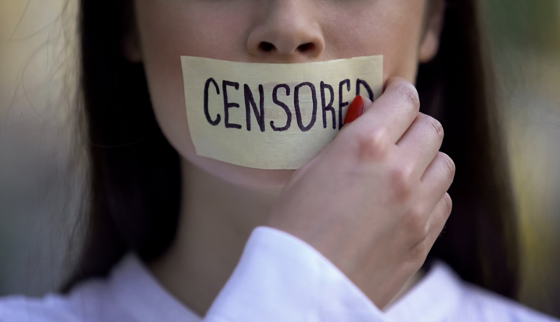 Цензура на рту