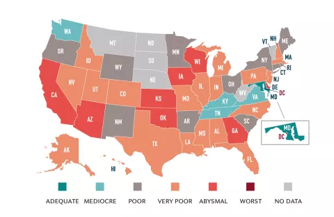 State Charter Statutes: NEA Report Cards