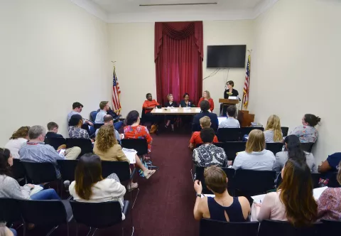 Red for Ed briefing at Capitol Hill