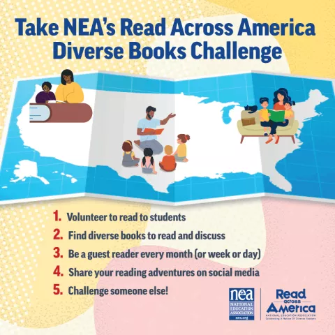 Take NEAs Read Across America Book Challenge