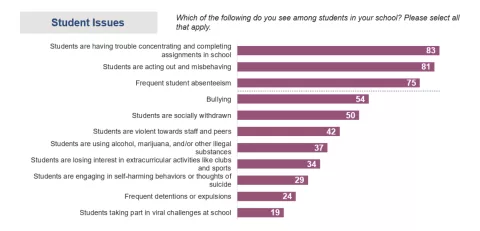 student issues poll results