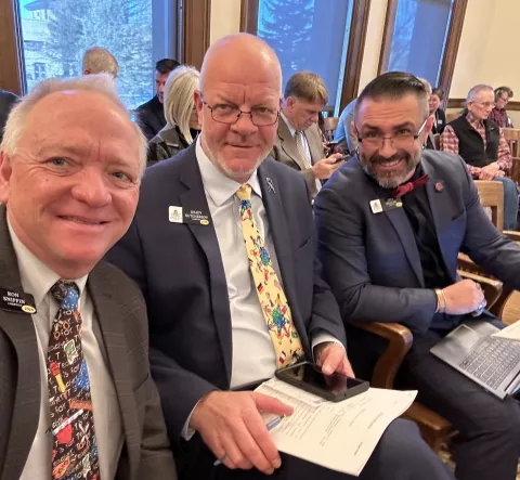 WEA Lobby Team at Capitol